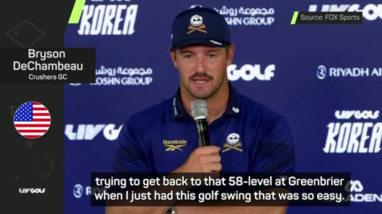 DeChambeau confident he will find form in majors