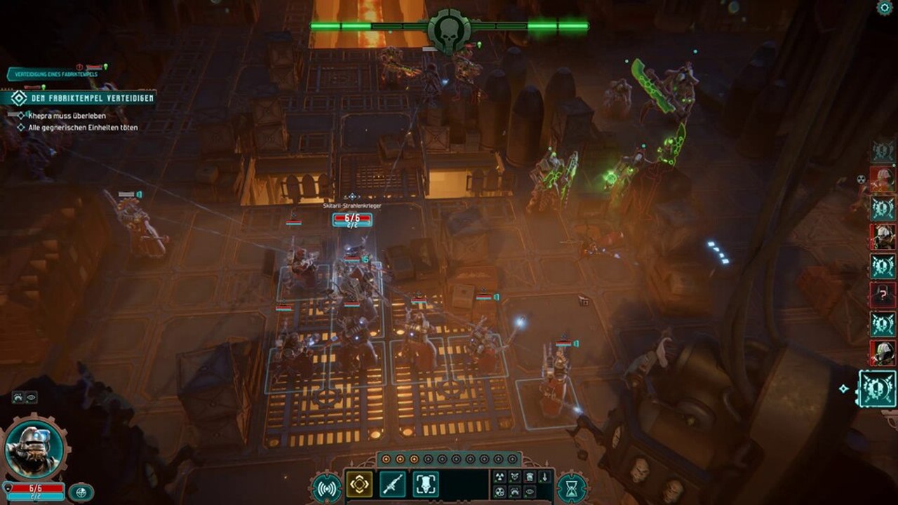 Chancenlos! Wir räumen im Gameplay zu Warhammer 40K: Mechanicus 2 mit den Necrons auf