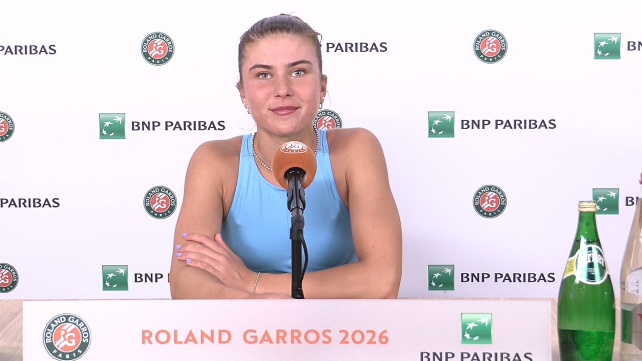 Roland-Garros 2026 - Iva Jovic après avoir battu son amie Alexandra Eala : “Il n’y a pas de mauvais sang”