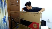 TV ANDROID 32 INCH TERMURAH CUMAN 2 JTAN - UNBOXING & REVIEW TV TCL 32 INCH 32A3