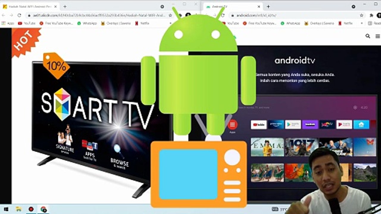 INILAH PERBEDAAN SMART TV DAN ANDROID TV! SIMAK...