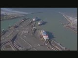Inauguration du poste 9 du port de Calais