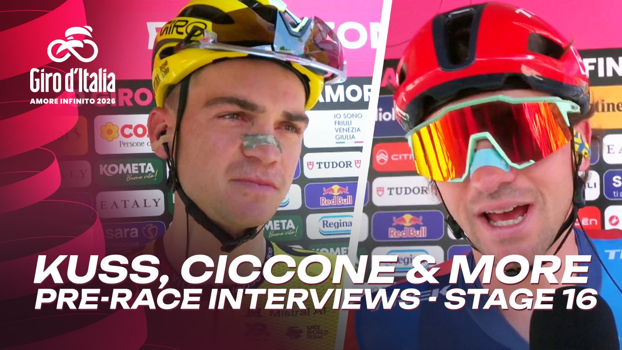 Ciccone: "Today is going to be very painful" | Interview Giro d'Italia 2026