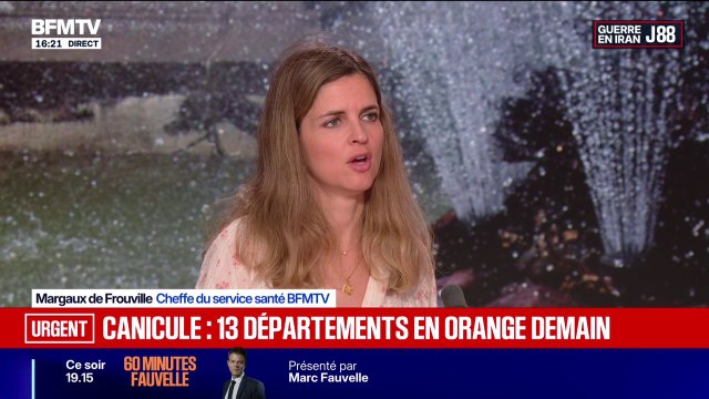 Fortes chaleurs: 13 départements placés en vigilance orange canicule ce mercredi