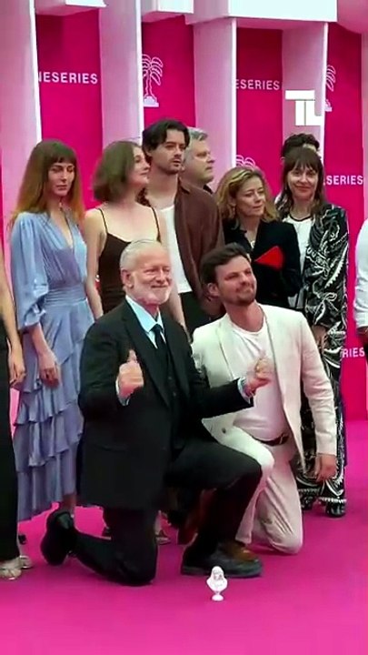 TL - L’équipe de Zodiaque sur le Pink Carpet de Canneseries