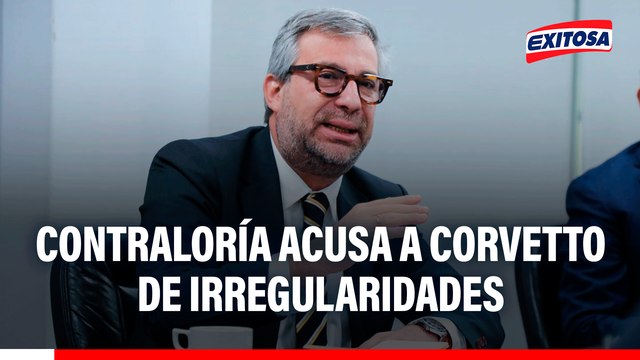Corvetto está involucrado en presuntas irregularidades, según Contraloría: Aprobó un cronograma favoreciendo indebidamente a la empresa