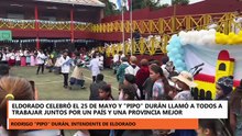 Eldorado celebró el 25 de Mayo y “Pipo” Durán llamó a todos a trabajar juntos