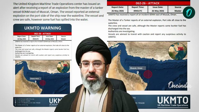 Iran Missiles HITS Tanker 60NM Off Oman BREAKING: HUGE Explosion at Entrance of Hormuz Strait