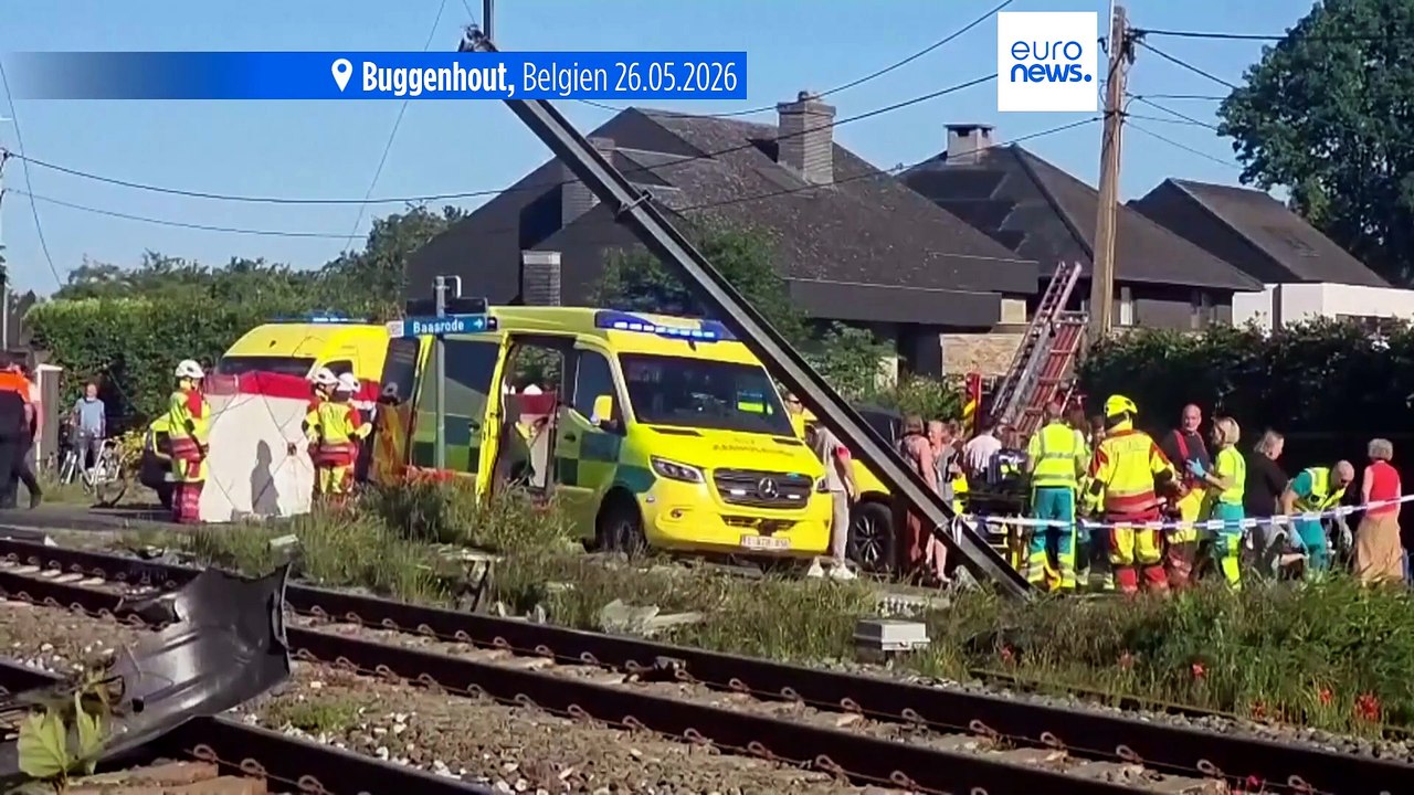 Belgien: Schulbus prallt auf Zug – Unter den 4 Toten sind zwei Kinder