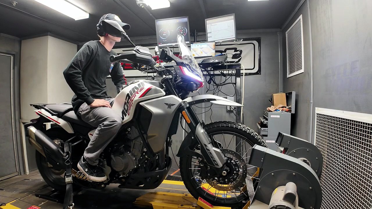 2026 Moto Morini Vettore 450 Dyno Test
