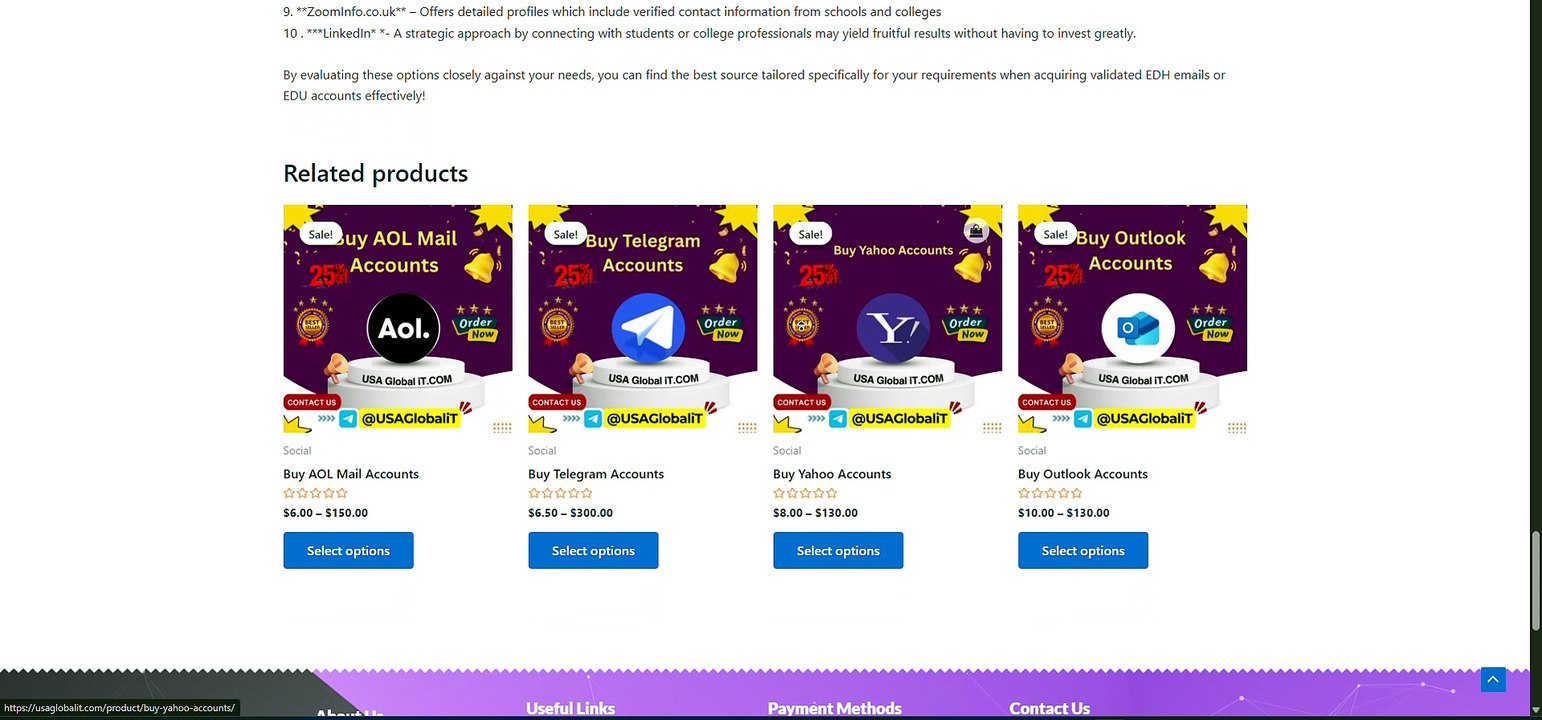 Top 10 Trusted Sites to Buy Edu Emails for Discounts (docx ...