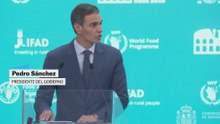 Pedro Sánchez en la FAO: "Parece mentira que la humanidad no haya ganado la batalla contra el hambre"