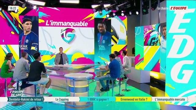 Achraf Hakimi et Ousmane Dembélé de retour à l'entraînement avec le PSG à quatre jours de la finale - Foot - Ligue des champions - PSG