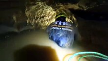 Buscaban oro en una cueva y quedaron atrapados: dramático operativo de rescate