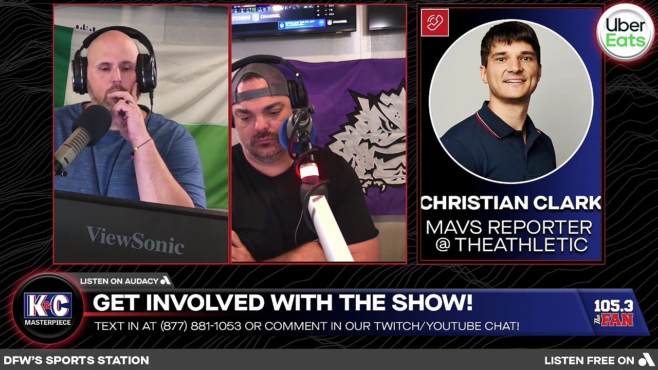 Christian Clark On The Mavs Head Coach Search, Cooper Flagg, Kyrie's Future & More | K&C Masterpiece
