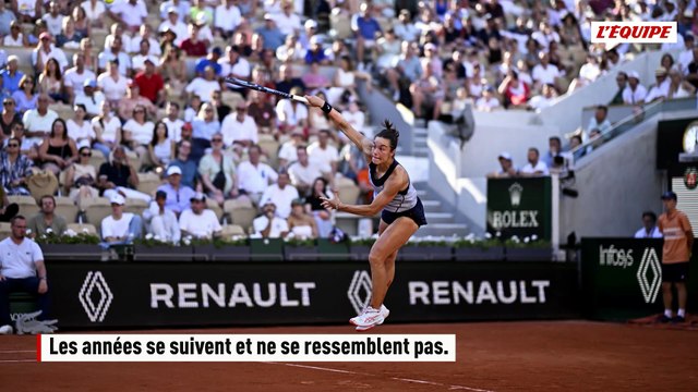 Un an après sa demi-finale, Loïs Boisson est éliminée dès le 1er tour à Roland-Garros - Tennis - Roland-Garros