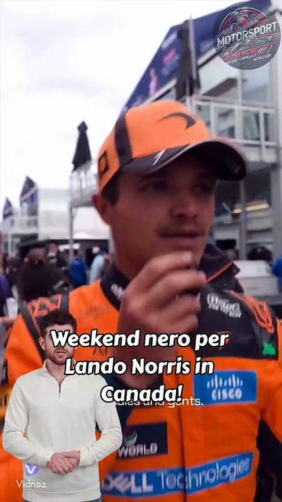 Norris ko: disastro McLaren! ❌🏎️ #norris #canadiangp #f1