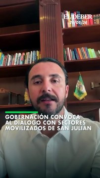 Gobernación convoca al diálogo con sectores movilizados de San Julián