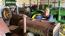 Vintage John Deere tractor collector prepares to offer up decades-long passion project