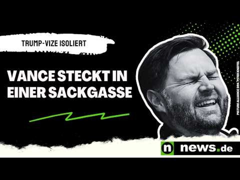 JD Vance: Trump-Vize isoliert im Weißen Haus - er steckt in einer Sackgasse