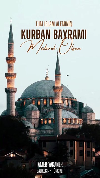 Kurban Bayramımız Mübarek Olsun