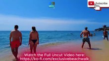 Exclusive Beach Walk in Barcelona Walk PART7 ES