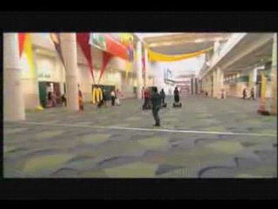 Segway - femme faceplant