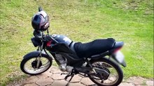 Moto com alerta de furto é abordada pela GM no Centro; dono alega falta de baixa