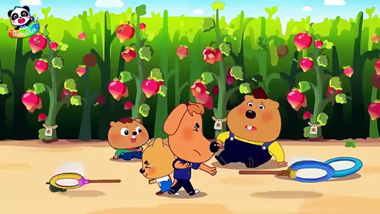 Fruit Growing Game _ Kids Learn to Harvest _ Fun Story _ Sheriff Labrador _ Kids Cartoon _ BabyBus