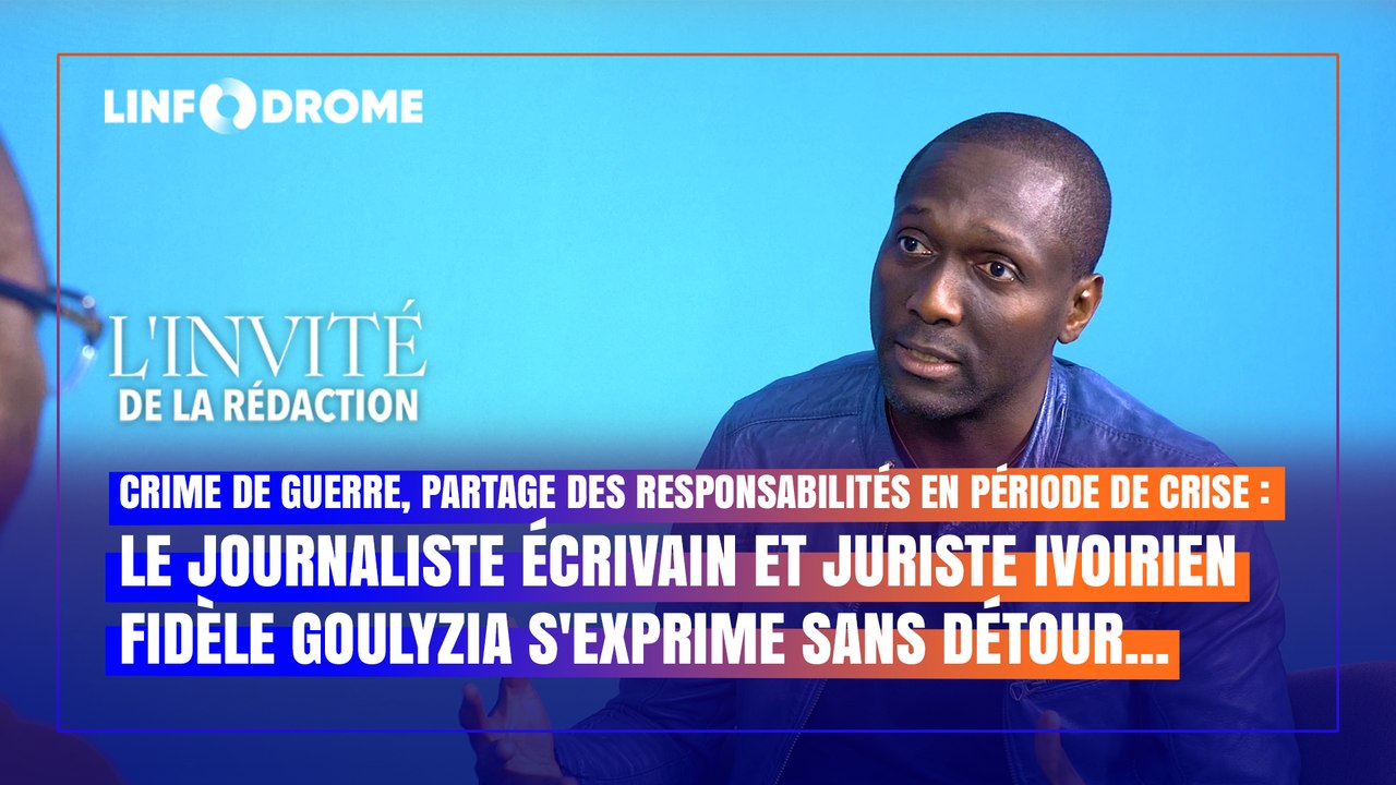 Crime de guerre : le journaliste écrivain et juriste ivoirien Fidèle Goulyzia s'exprime sans détour...
