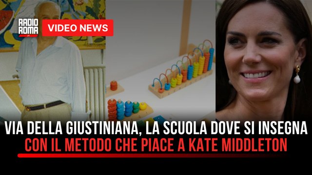 Via della Giustiniana, la scuola dove si insegna con il metodo che piace a Kate Middleton