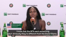 Gauff yet to receive apology from Australian Open over camera controversy