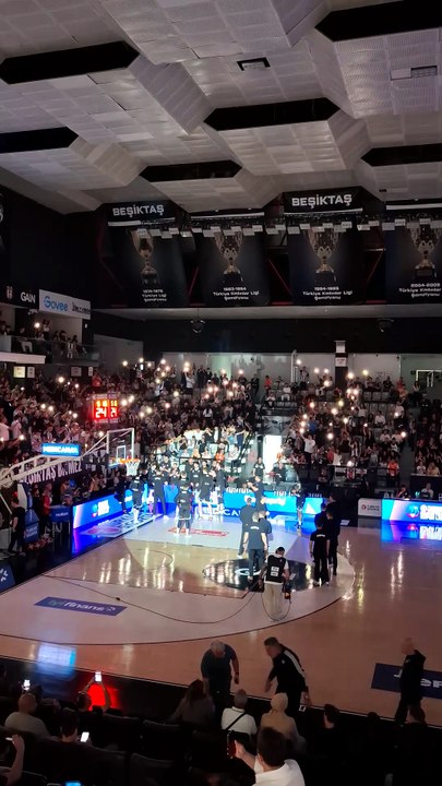 Takım Anonsu - Beşiktaş Gain v Galatasaray MCT Technic - Türkiye Sigorta Basketbol Süper Ligi Play Off Çeyrek Final 1. Maç
