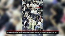 Alperen Şengün, Beşiktaş-Galatasaray maçını izlemek için Akatlar’da