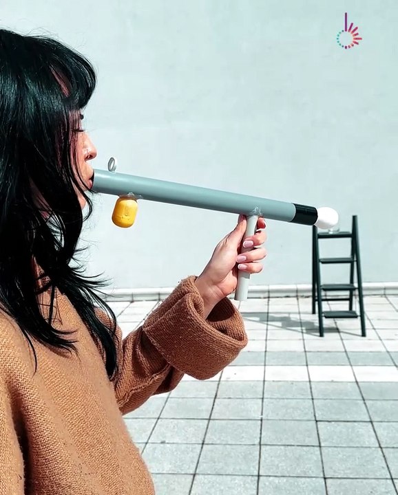 Pull the trigger, lose the ladder 😮🔫
