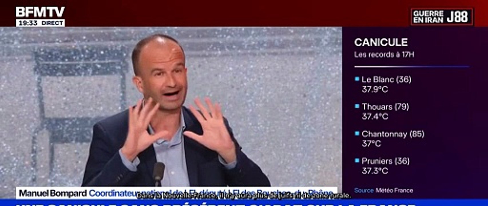 Manuel Bompard LFI 26 05 26 Les juifs et les zones rurales ne feront pas parti de la nouvelle France #manuelbompard #LFI #antisémitisme #ruralité