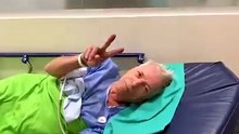 El video de Gerardo Romano hospitalizado tras un procedimiento de rutina