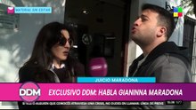 Gianinna Maradona habló del cara a car con Luque