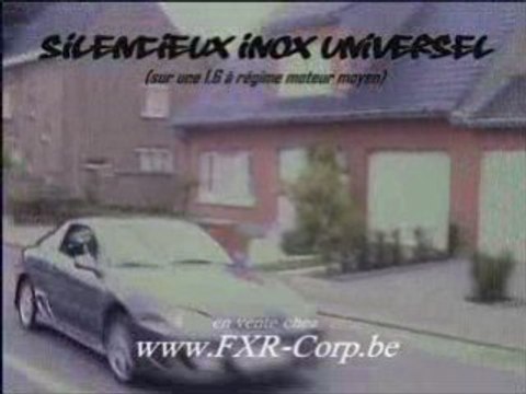 MAZDA MX3 1.6 FXR-CORP Silencieux tuning