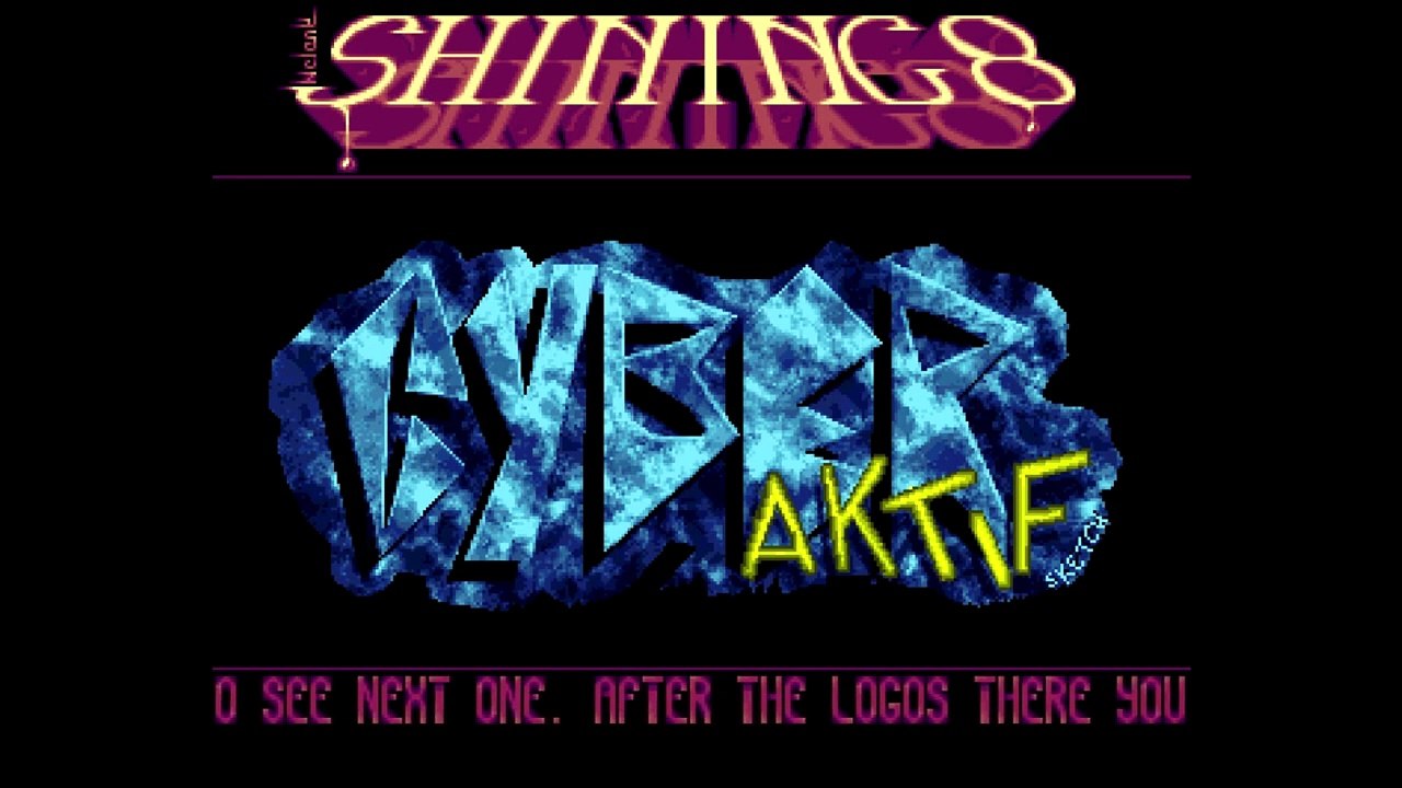 Amiga Demo Shining 8 Easter Party Slide by Shining 8
