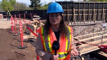 Visite du chantier du pont d'Amours : pas d'imprévus jusqu'ici