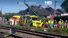 Belgia: pierwsze nagrania po śmiertelnym zderzeniu pociągu z busem szkolnym