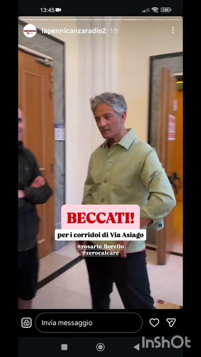 La pennicanza con Fiorello e biggio