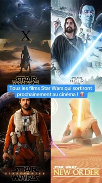 Tous les prochains films Star Wars qui sortiront au cinéma ! #starwars #starfighter #newjediorder