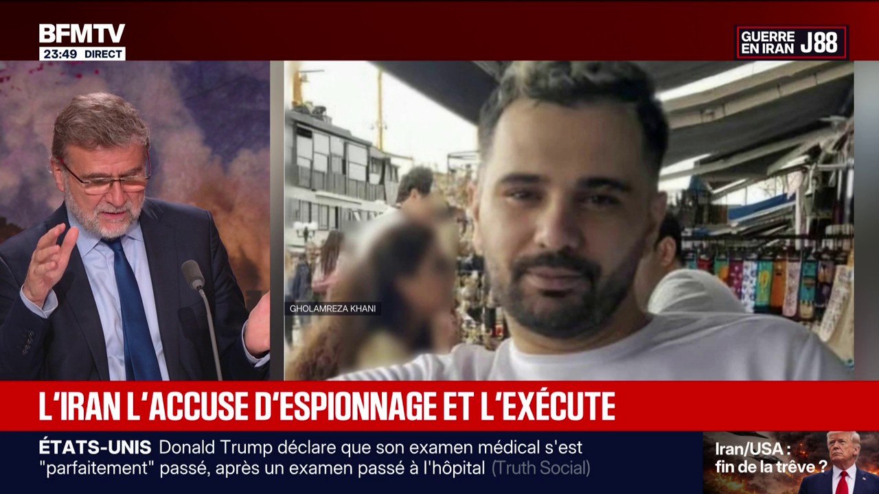 En Iran, "Gholamreza Khani Shakarab a été exécuté" pour espionnage "au profit du régime sioniste" déclare le site judiciaire iranien