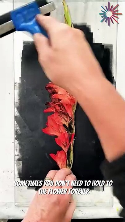 Saving beautiful flowers in a unique technique✨