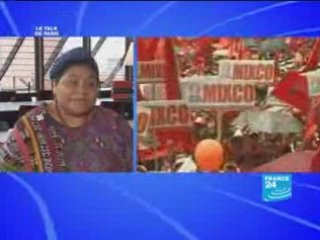 Rigoberta Menchú, Nobel de la Paix