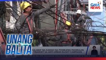 Mga sala-salabat na kawad na posibleng pagmulan ng sunog, tinarget sa anti-urban blight campaign | Unang Balita