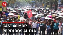 Concanaco CdMx alerta pérdidas millonarias por bloqueos de la CNTE