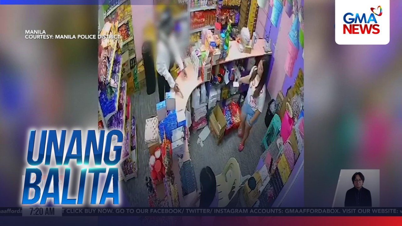 Lalaking nangholdap umano sa isang Korean mart noong Abril, arestado sa checkpoint | Unang Balita